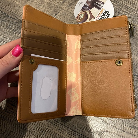 Loungefly Star Wars Baby Yoda Backpack and Wallet Set - Picture 5 of 7